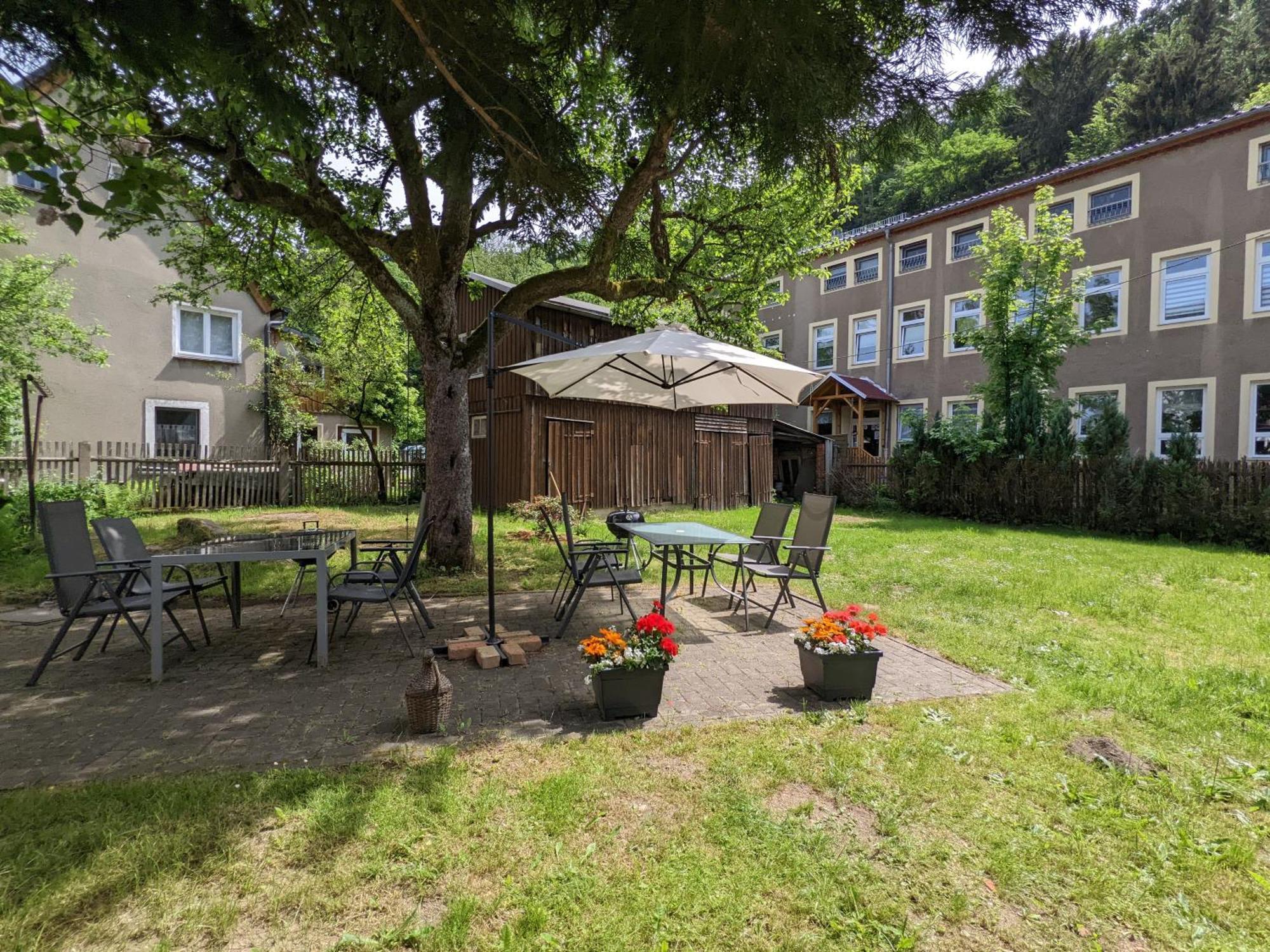 H2 - Urlaubsmagie - Garten, Pool, Terrasse, Grill Sebnitz Luaran gambar