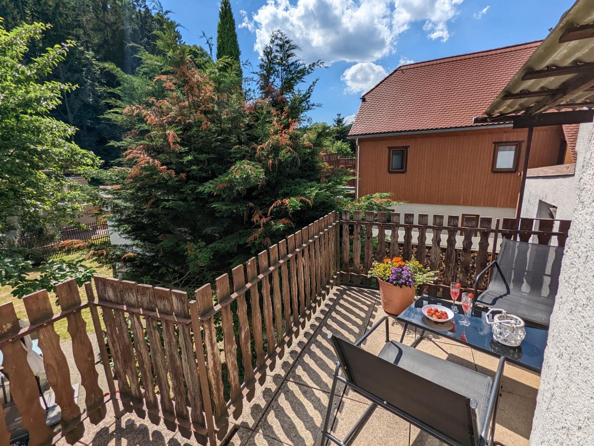 H2 - Urlaubsmagie - Garten, Pool, Terrasse, Grill Sebnitz Luaran gambar