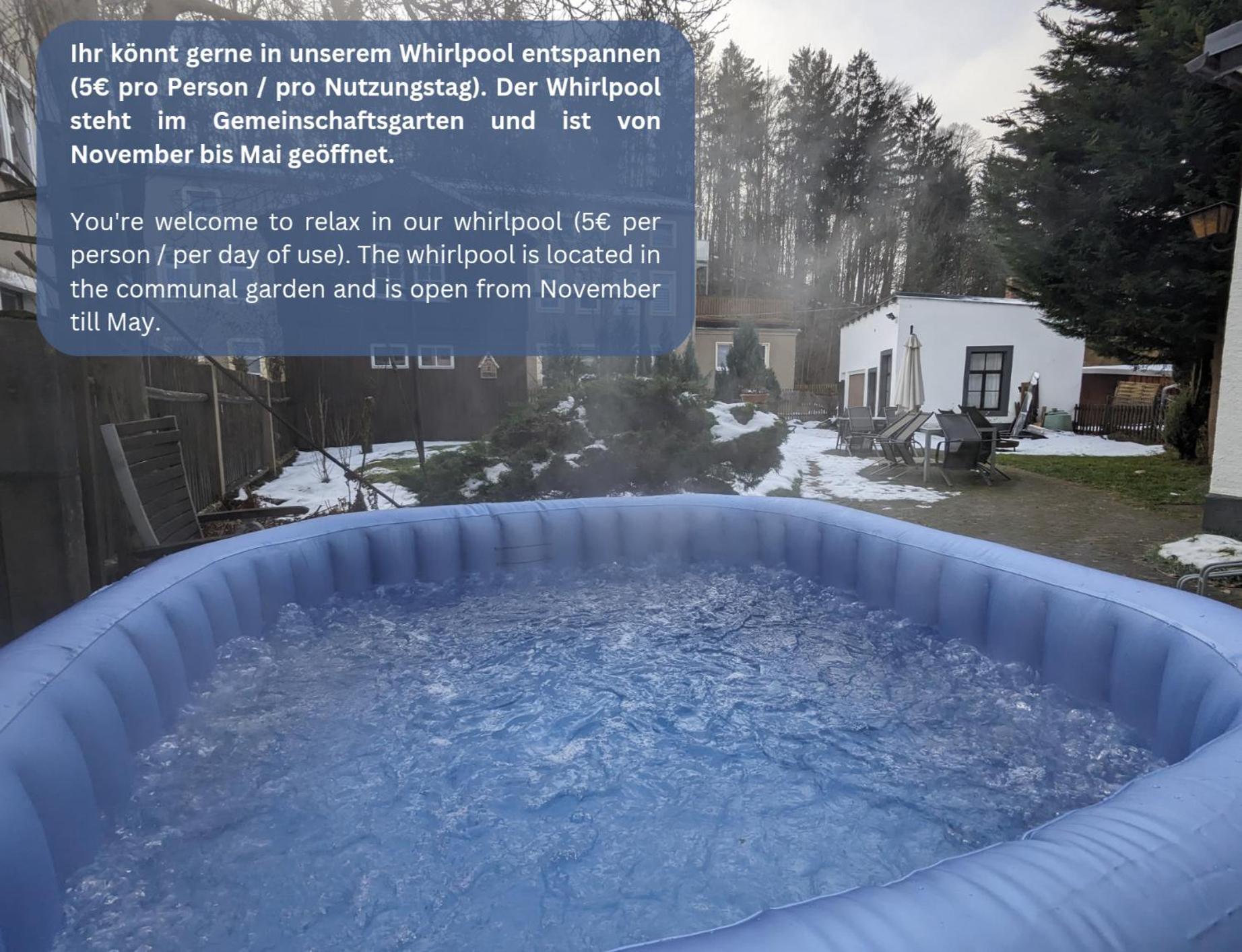 H2 - Urlaubsmagie - Garten, Pool, Terrasse, Grill Sebnitz Luaran gambar